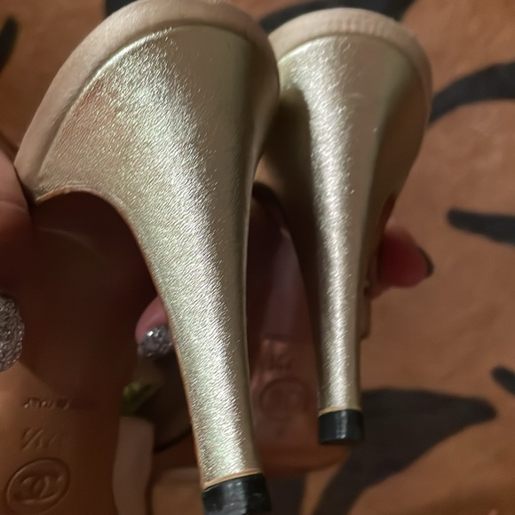 Chanel slides heels size 37.5/7 - Picture 7 of 12
